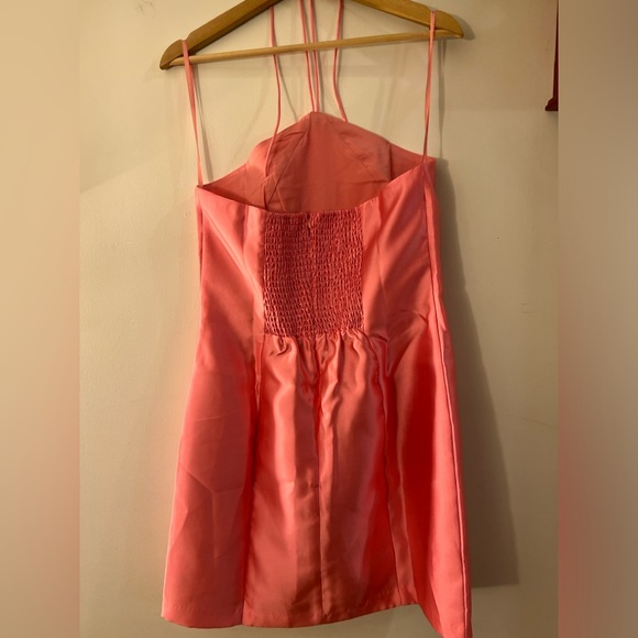 Hutch Bow Halter Slim Mini Dress BNWT M - Picture 4 of 12